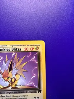 DUNKLES BLITZKA DARK JOLTEON GERMAN 38/82 2000 POKEMON TCG - Image 3
