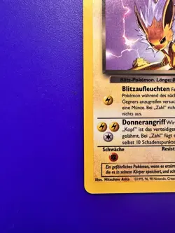 DUNKLES BLITZKA DARK JOLTEON GERMAN 38/82 2000 POKEMON TCG - Image 5