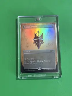 Hedron Archive Blueprint Foil Secret Lair MTG Extended Secret Lair Bonus Card NM - Image 2