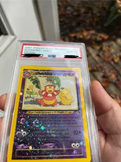 Pokemon Slowking #14 Southern Island Reverse Holo Card - PSA 10 - Double Swirl - Image 2