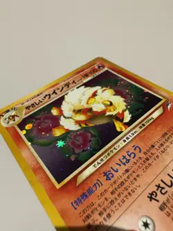 Light Arcanine No. 059 Neo Destiny 2001 Japanese Pokemon Card - Holo Vintage LP - Image 3