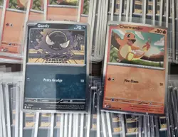 ASCENDED HEROES TECH STICKER PROMO LOT. 140 CHARMANDER 120 GASTLY. 260 CARDS - Image 2