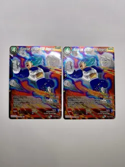 2 Card Lot Dragon Ball Super Card Game - Surprise Attack SSB Vegeta SD15-05 ST - Image 1