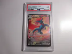 PSA 9 Salamence EX Special Illustration Rare Journey Together Pokemon Card - Image 1