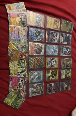 Pokemon TCG Cards Bundle - Sir ,Full Arts, Irs golds x33 English pikachu - Image 1
