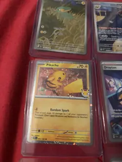 Pokemon TCG Cards Bundle - Sir ,Full Arts, Irs golds x33 English pikachu - Image 5