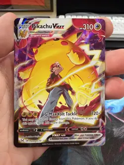 Pikachu VMAX Lost Origin TG17/TG30 Holo Pokemon Card FA Trainer Gallery - NM - Image 1