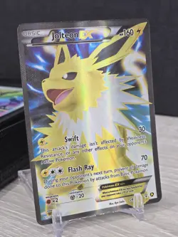 Pokemon Card TCG Jolteon EX 28a/83 Generations Ultra Rare Holo Full Art NM - Image 1