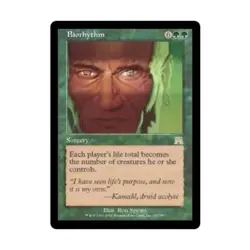 WOTC MtG Onslaught Biorhythm (R) EX - Image 1
