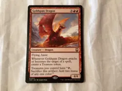 Goldspan Dragon - Commander: Modern Horizons 3 - MTG (lightly played) - Image 1