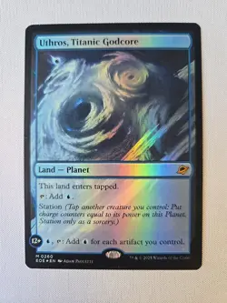 Uthros, Titanic Godcore (FOIL) Edge of Eternities - MTG LP - Image 1