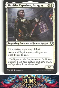 Danitha Capashen, Paragon - Dominaria - MTG - Uncommon - #12 - NM - Image 1