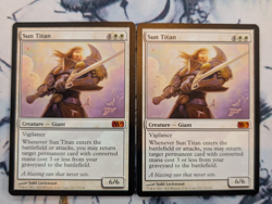 MTG - Sun Titan - Core Set 2011 M11 - NM [x2] - Image 1