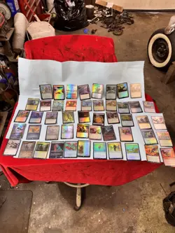 LOT OF 50 HOLO MAGIC THE GATHERING MTG ALL HOLOGRAPHIC PIP DSK BLB M3C DSK ECT - Image 1
