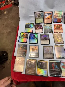 LOT OF 50 HOLO MAGIC THE GATHERING MTG ALL HOLOGRAPHIC PIP DSK BLB M3C DSK ECT - Image 2
