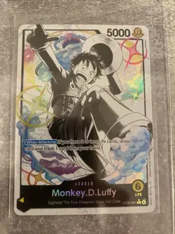 Monkey.D.Luffy | ST29-001 | Alt Art | Starter Deck 29: Egghead | English - Image 1