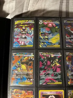 Genuine Pokemon TCG Card Lot Of 9, Vintage-Now, Most Mint Megas & More NO BINDER - Image 2