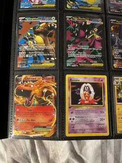 Genuine Pokemon TCG Card Lot Of 9, Vintage-Now, Most Mint Megas & More NO BINDER - Image 4
