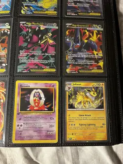 Genuine Pokemon TCG Card Lot Of 9, Vintage-Now, Most Mint Megas & More NO BINDER - Image 5