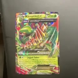 Pokemon TCG M Sceptile EX Ultra Rare Holo 8/98 220 HP XY Ancient Origins - Image 1