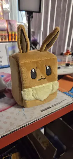 Eevee Plush Deck Box from Prismatic Evolutions Super-Premium Collection - NEW - Image 1