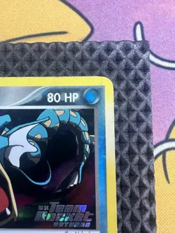 2004 Pokemon EX Team Rocket Returns Dark Gyarados Reverse Holo Foil 36/109 - Image 3