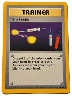 Item Finder - 74/102 Base (1999-2000) - WOTC Pokemon TCG - Image 1