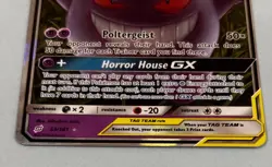 Pokemon TCG Gengar & Mimikyu GX Team Up Holo Ultra Rare And In Excellent Cond. - Image 3