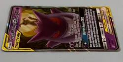 Pokemon TCG Gengar & Mimikyu GX Team Up Holo Ultra Rare And In Excellent Cond. - Image 5