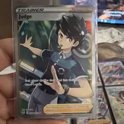 Pokemon Judge TG25/TG30 Silver Tempest Trainer Gallery Ultra Rare Full Art Holo - Image 1