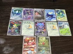 Pokemon TCG Japanese Lot Of 12 IR’s - Image 1