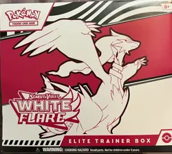 Pokemon TCG Scarlet & Violet White Flare Elite Trainer Box New & Sealed - Image 1