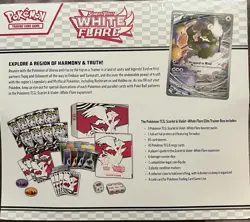 Pokemon TCG Scarlet & Violet White Flare Elite Trainer Box New & Sealed - Image 2