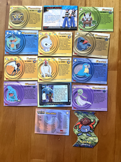 2003 TOPPS Pokemon Advanced Pop Up Set of 12 - Image 1
