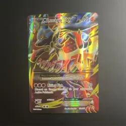 Pokemon TCG M Lucario EX Promo Holo Alternate Art 055A/111 220 HP Mega - Image 1
