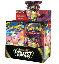 Pokemon Mega Evolution Perfect Order Booster Box Sealed - PRESALE EST SHIP 3-27 - Image 1