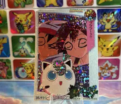 Pokemon Holo Vintage Pocket Monsters Laundrymat Vending Machine Sticker 98 Japan - Image 3
