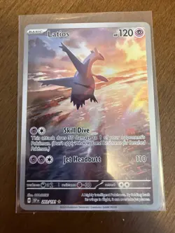 Pokemon TCG Surging Sparks Latios 203/191 Illustration - Image 1