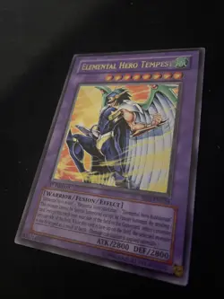 Elemental Hero Tempest EEN-EN034 Ultimate Rare 1st Edition LP YU-GI-OH - Image 2