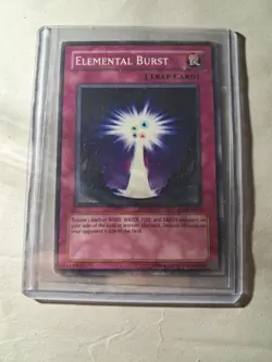 Elemental Burst 1st Edition FET-EN059 Yu-Gi-Oh! Trap Card – LP Condition - Image 1