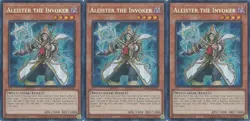 3x Aleister the Invoker (Alt. Art) | RA04-EN024 | SCR | 1st Ed | NM | YuGiOh - Image 1