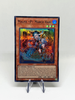 Maliss P March Hare ALIN-AE023 Super Rare AE NM YuGiOh Card - Image 1