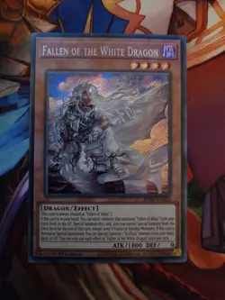 Yu-Gi-Oh Fallen of the White Dragon BPRO-EN024 Secret Rare 1st Edition - Image 1