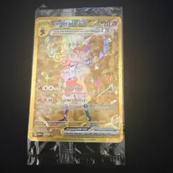 Pokemon TCG Cinderace EX SVP 163 Black Star Promo Card New Sealed - Image 1