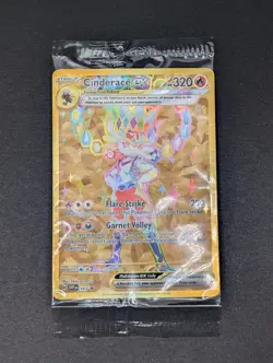 *SEALED* Cinderace Ex 163 Pokemon TCG Black Star Promo NM - Image 1