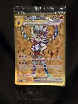 Pokemon TCG - Cinderace EX 163 Black Star Promo - Sealed NM/M - Image 1