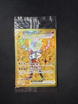Pokemon TCG Cinderace Ex SVP 163 Black Star Promo Sealed - Image 1