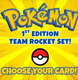 1st Edition - Team Rocket Pokemon Set: Choose Your Card! - Image 1