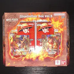 Bandai Namco One Piece Card Game Illustration Box vol.5 English Promo Sabo Ace - Image 1