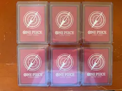 One piece TCG OP04 Leader Bundle ( All 6 ) - Image 2